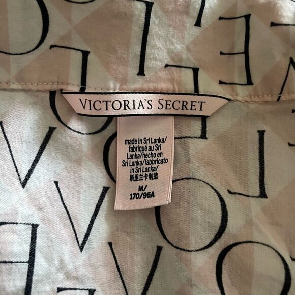 Women's Victoria's Secret Short Sleeve PJ Top Size M - Picture 4 of 4